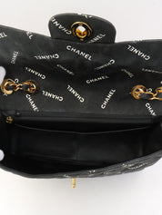 1995年頃製 クルーズラインロゴチェーンショルダーバッグ ブラック