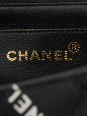 1995年頃製 クルーズラインロゴチェーンショルダーバッグ ブラック