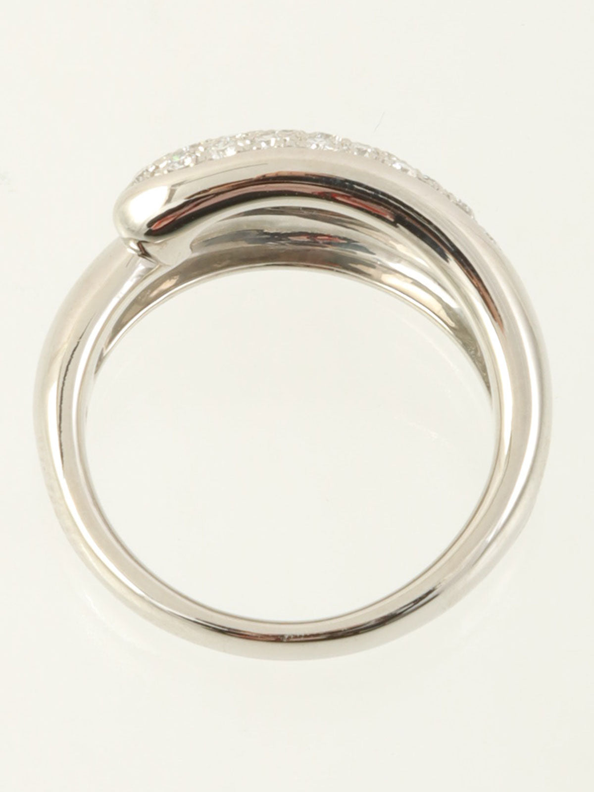 Platinum Diamond Ring Silver