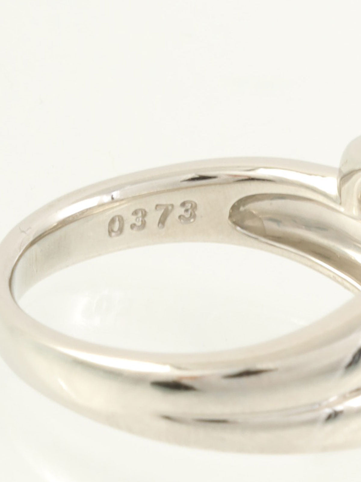 Platinum Diamond Ring Silver