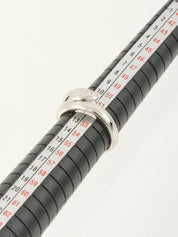 Platinum Diamond Ring Silver