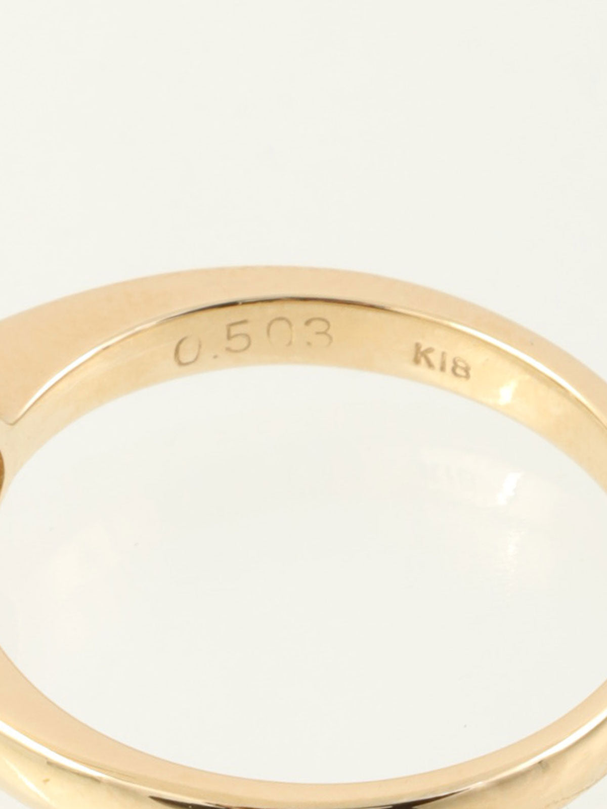 18K Gold Diamond Ring