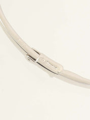 18Kダイヤモンドバングル シルバー