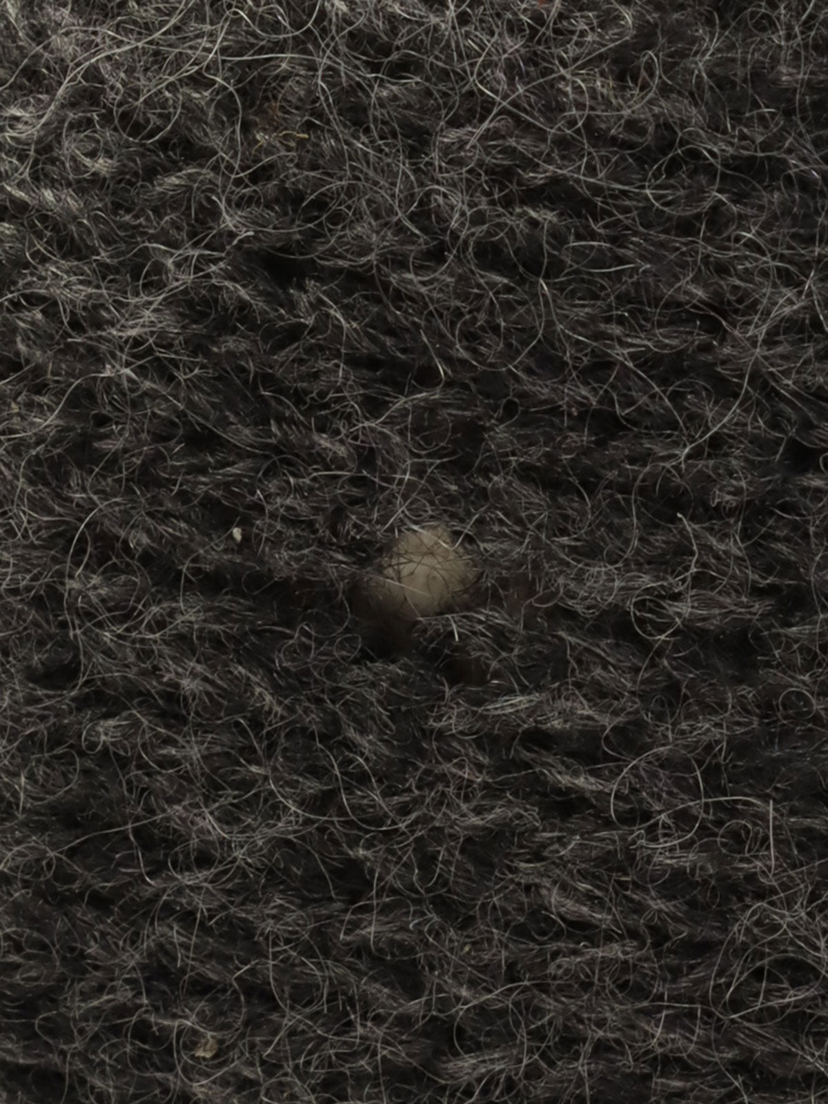 Knitted Rhinestone Python Detail Mamma Baguette Grey