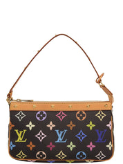 2003年製 モノグラムマルチカラーポシェットアクセソワール ノワール