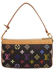 2003年製 モノグラムマルチカラーポシェットアクセソワール ノワール