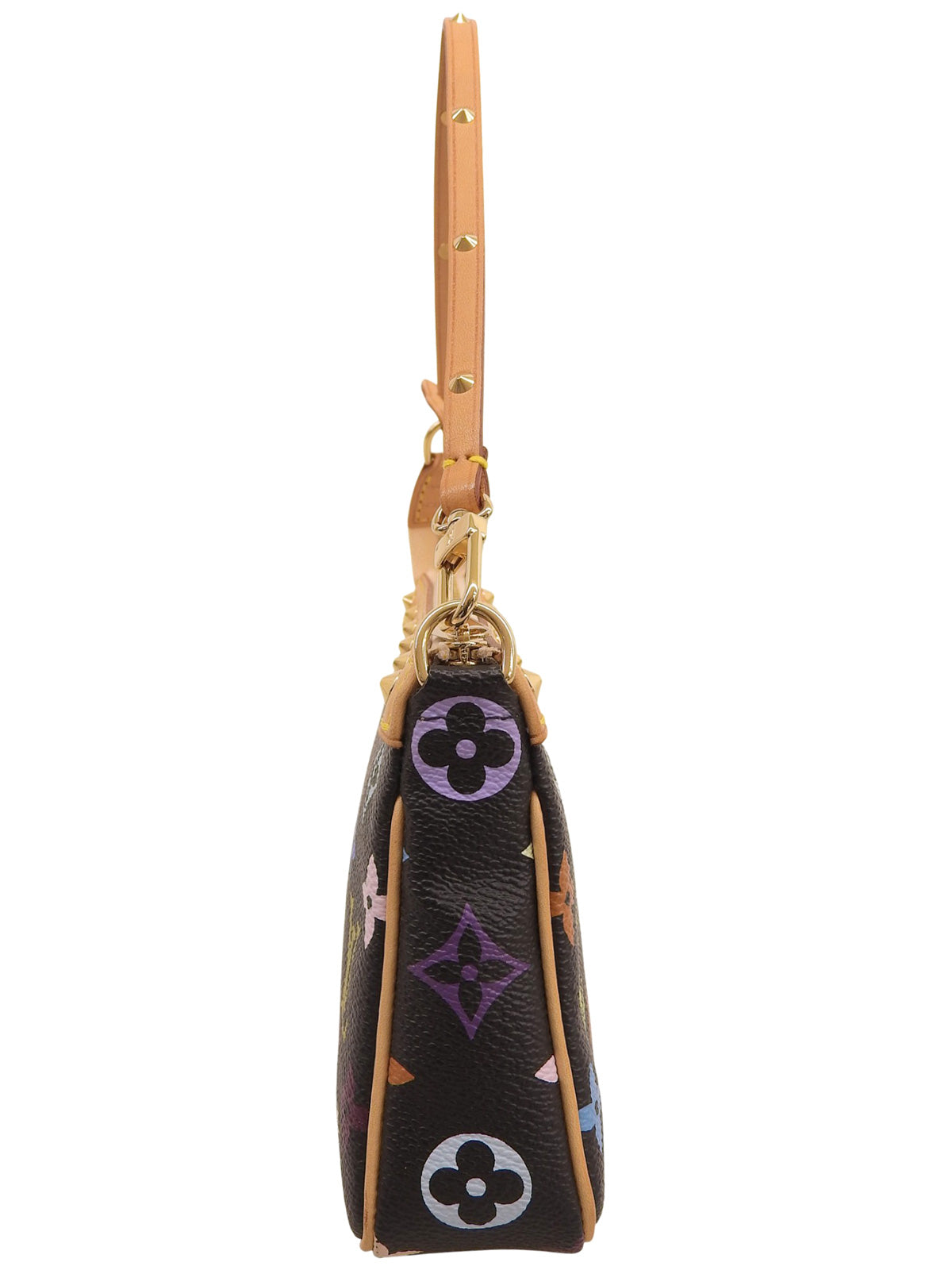 2003年製 モノグラムマルチカラーポシェットアクセソワール ノワール