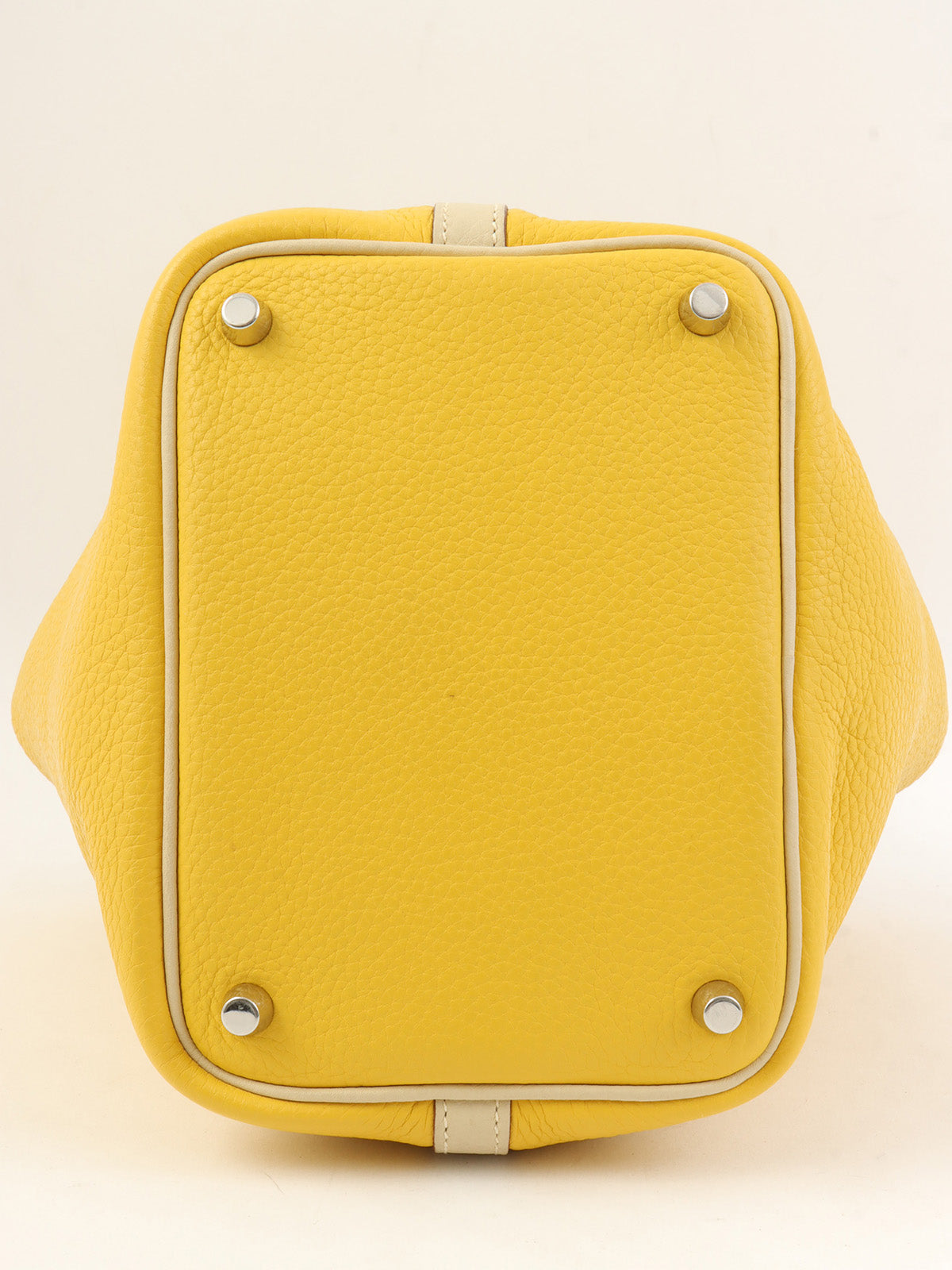 2009 Picotin PM Jaune/Parchement