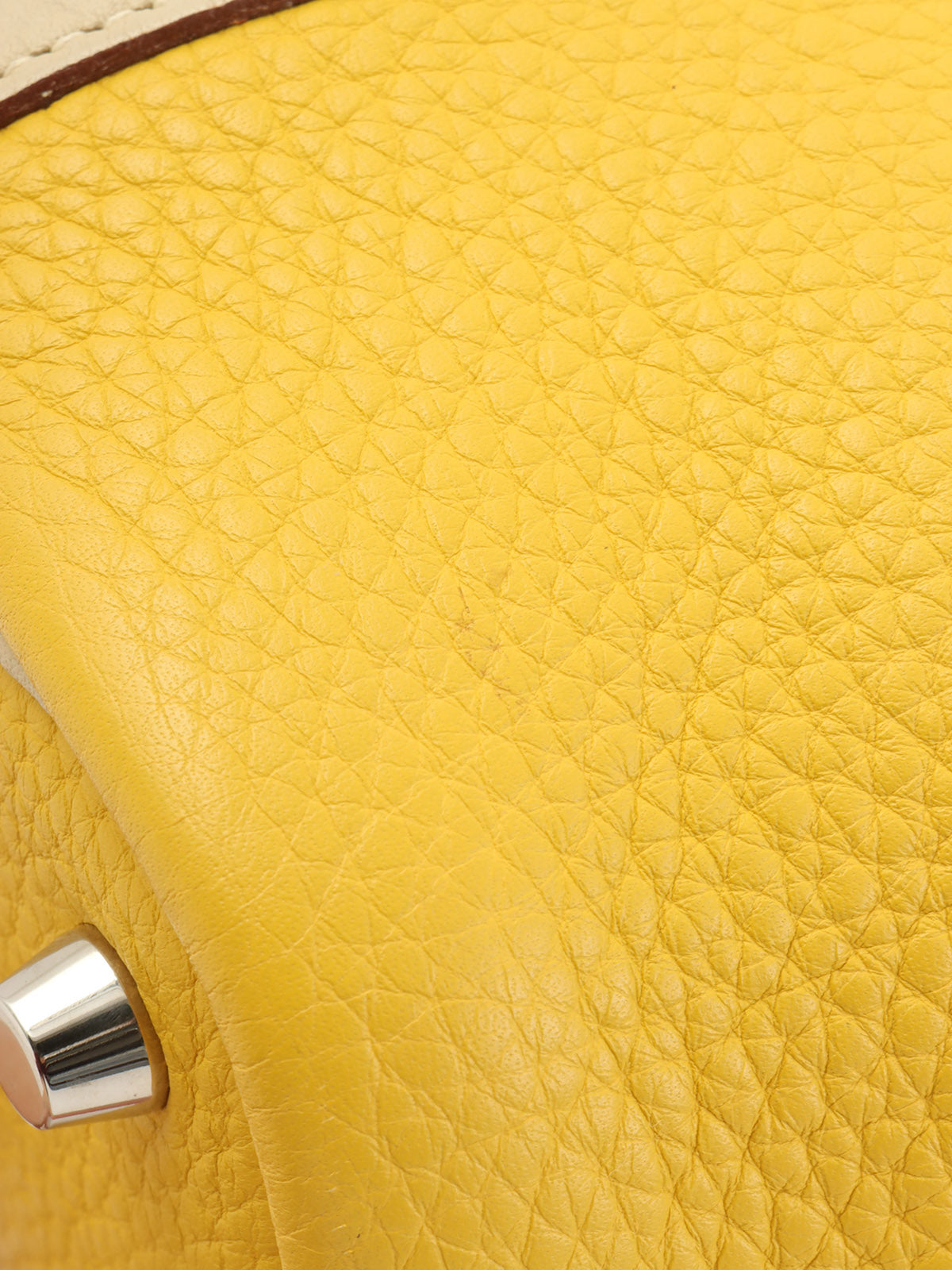 2009 Picotin PM Jaune/Parchement