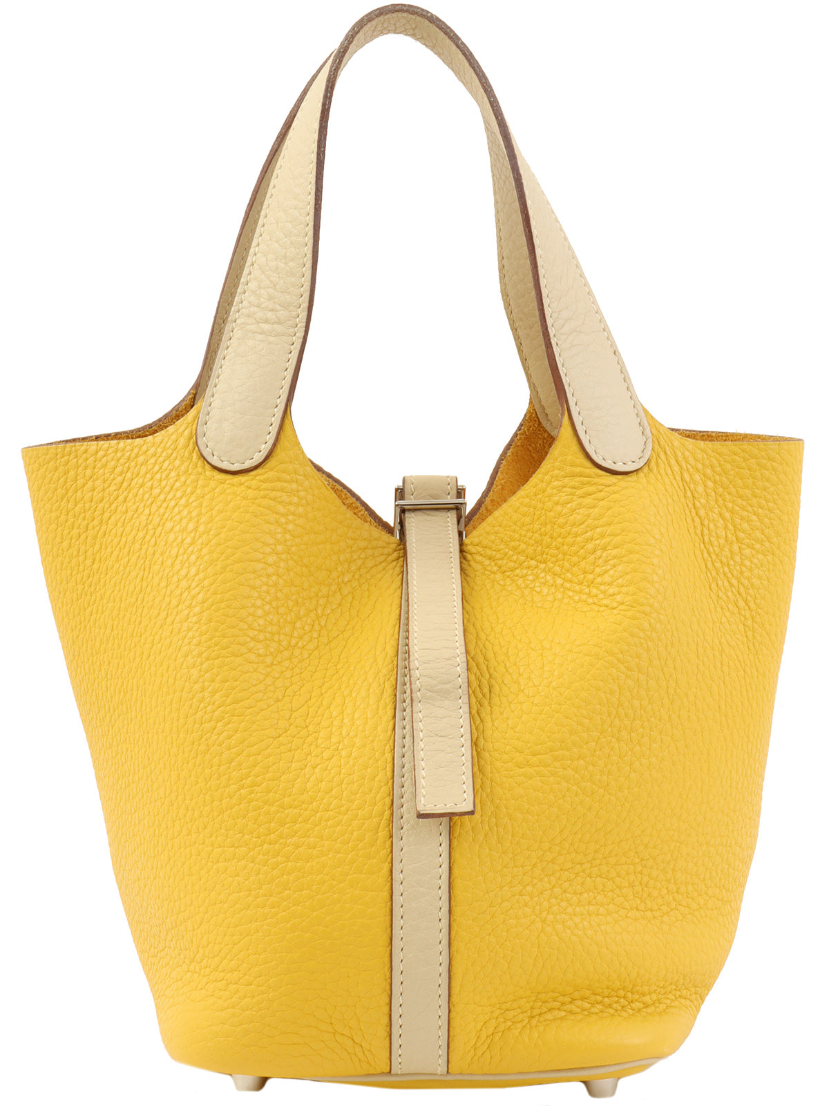 2009 Picotin PM Jaune/Parchement