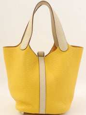 2009 Picotin PM Jaune/Parchement