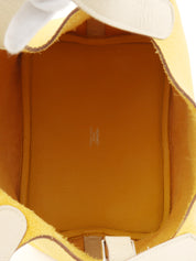 2009 Picotin PM Jaune/Parchement