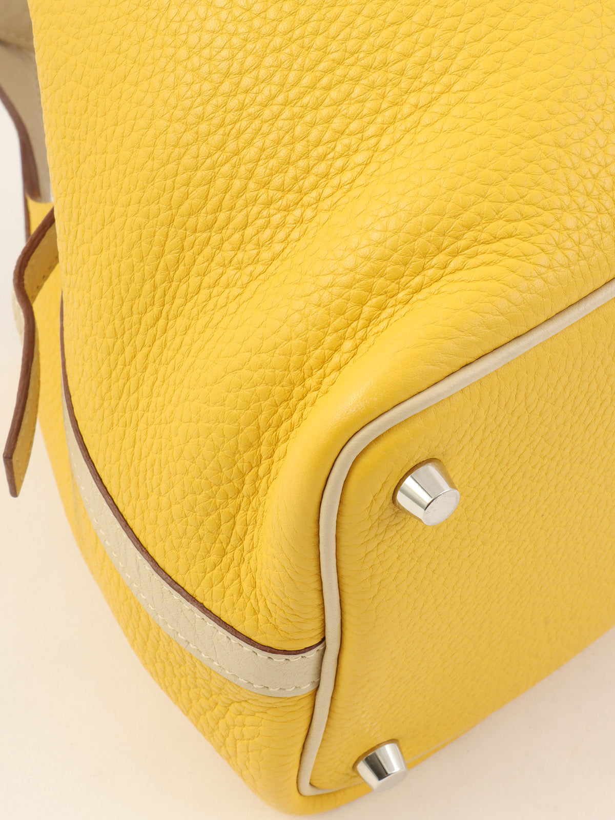 2009 Picotin PM Jaune/Parchement