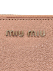 粉色Logo铭牌链条单肩包