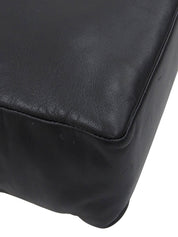 Nappa Anagram Embossed Handbag in Black