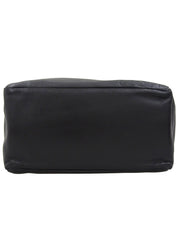 Nappa Anagram Embossed Handbag in Black