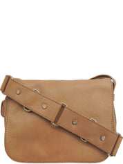 マカダムスタッズショルダーバッグ ベージュ