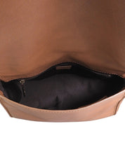 マカダムスタッズショルダーバッグ ベージュ