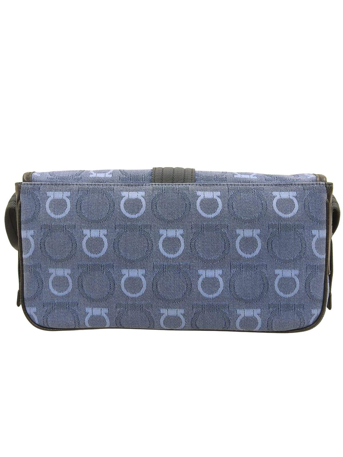 ガンチーニパターンショルダーバッグ ブルー