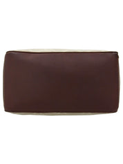 キャンバスマカダムショルダーバッグ　ベージュ