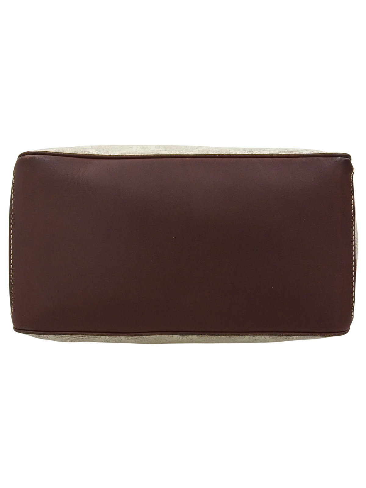 キャンバスマカダムショルダーバッグ ベージュ