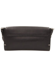 ガンチーニプレートショルダーバッグ ブラック