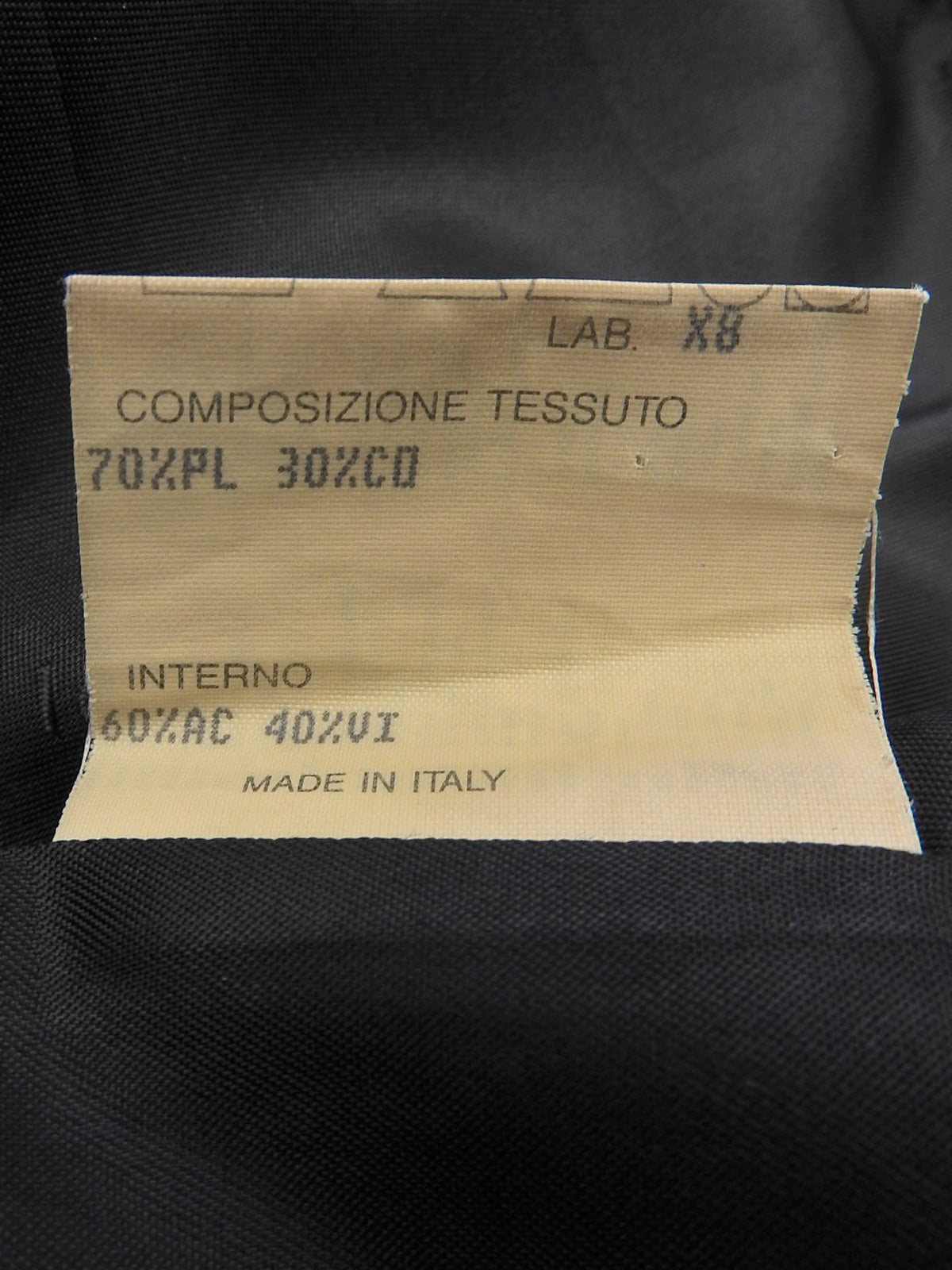 FFズッカパターンファーコート　ブラウン/ブラック