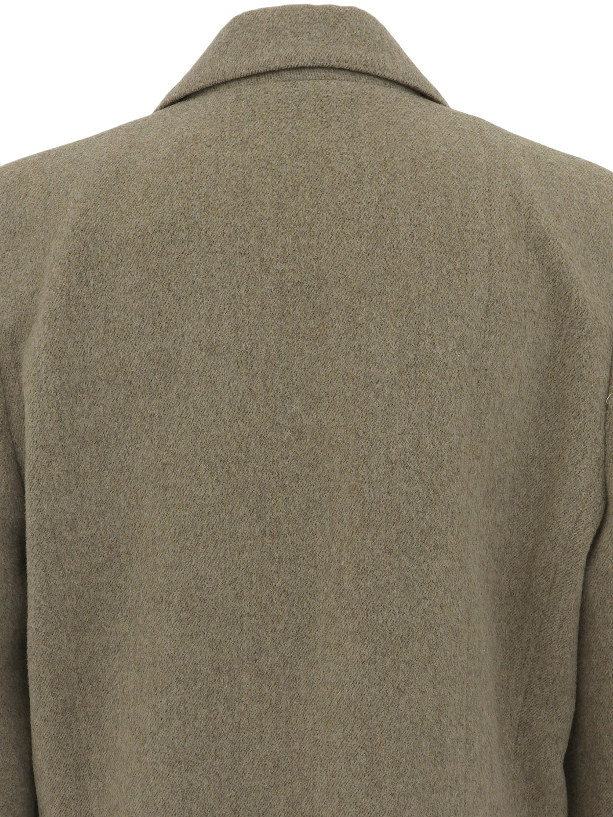 ウールロゴ刺繍ジャケット グレージュ