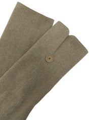 ウールロゴ刺繍ジャケット グレージュ