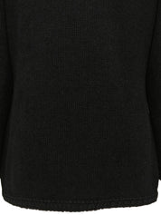 ウールラメノーカラージャケット ブラック/ゴールド