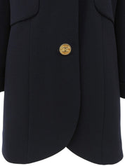 CCマークボタンジャケット ネイビー