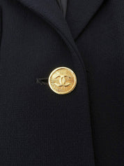 CCマークボタンジャケット ネイビー