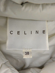 バックマカダムステッチ中綿ジャケット ライトグレー