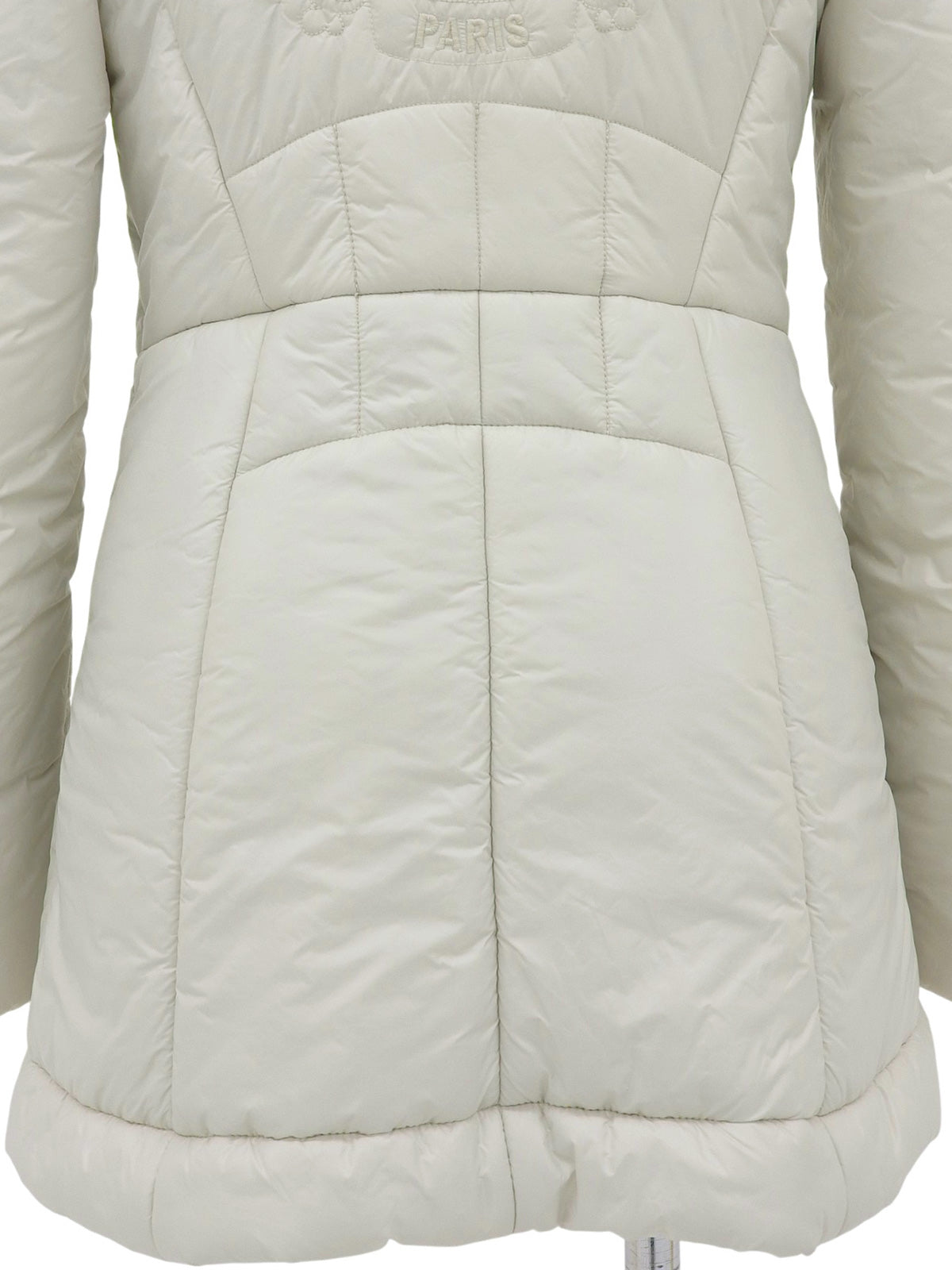 Back Macadam Stitch Padded Jacket, Light Gray