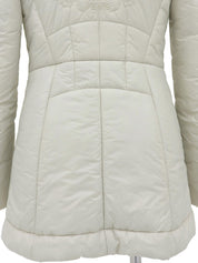 Back Macadam Stitch Padded Jacket, Light Gray