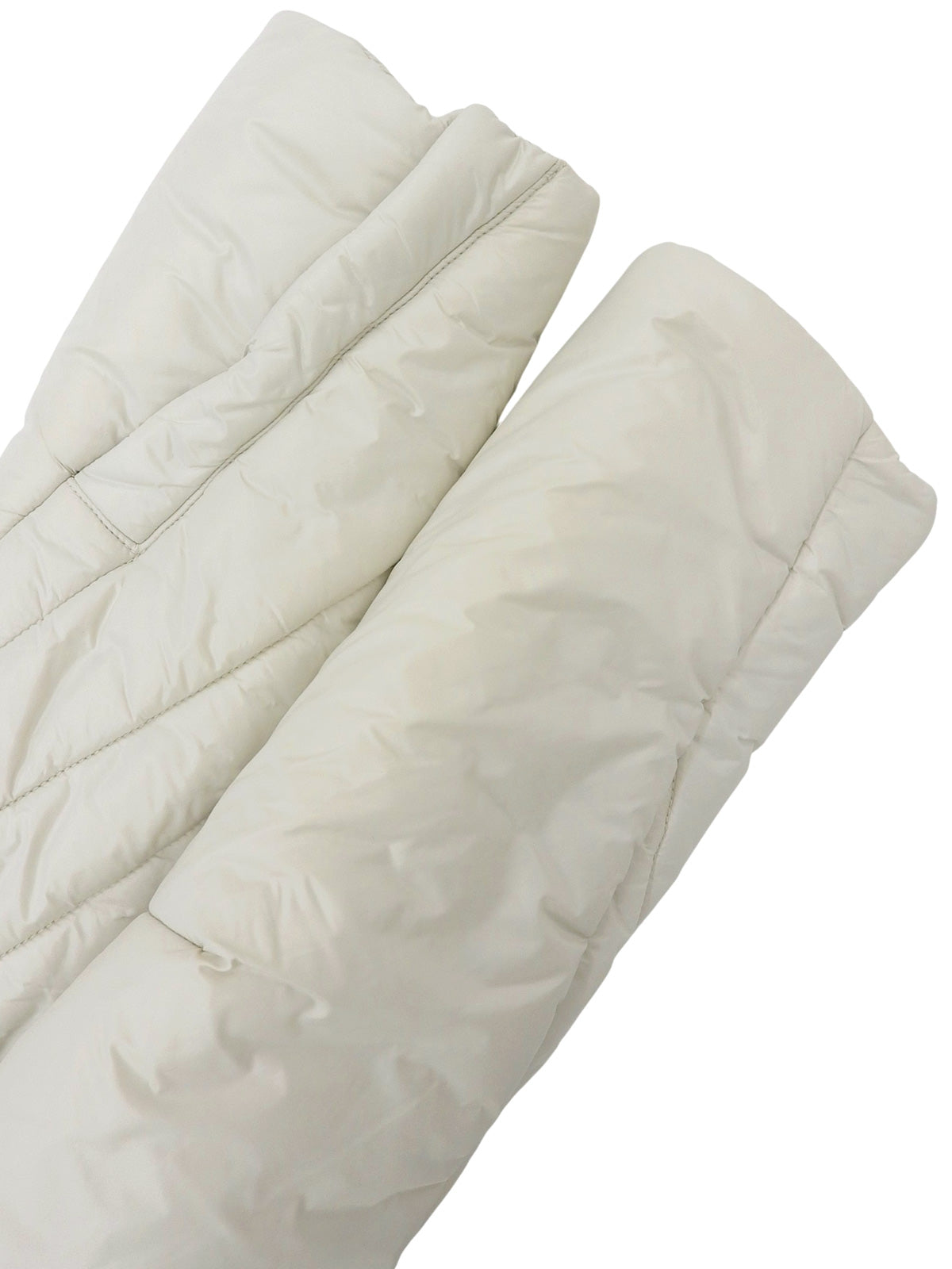 Back Macadam Stitch Padded Jacket, Light Gray