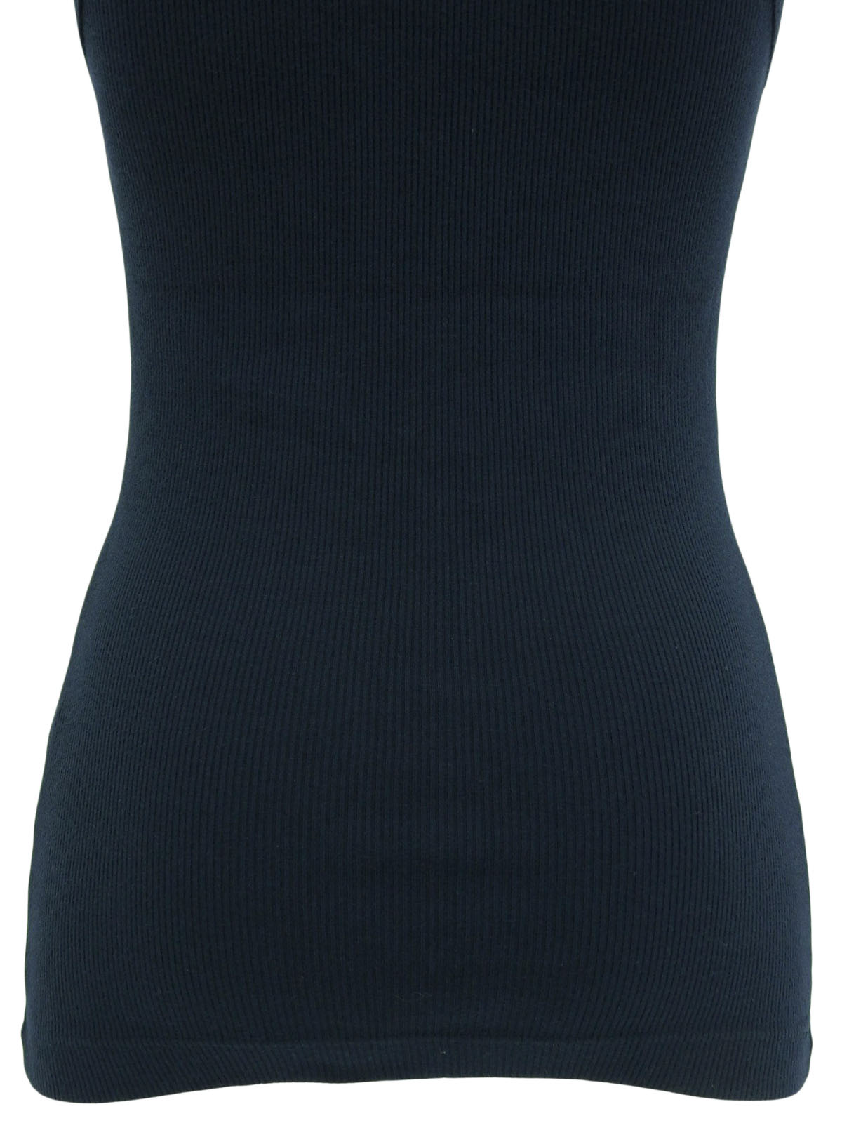 ロゴポケットノースリーブトップス ネイビー