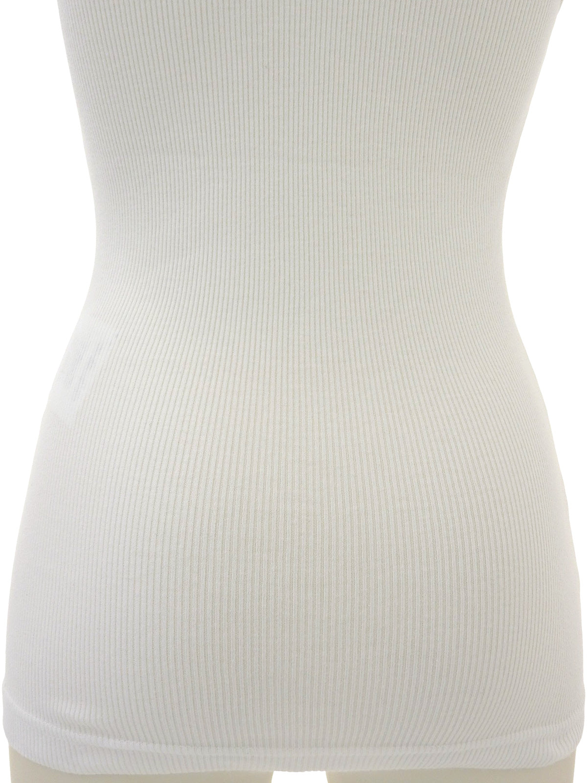 White Rhinestone Logo Top