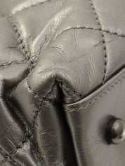 2012年頃製 CCマークステッチチェーンハンドバッグ シルバー