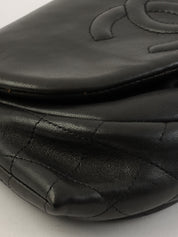 2010 CC Mark Stitch 链条钱包 黑色