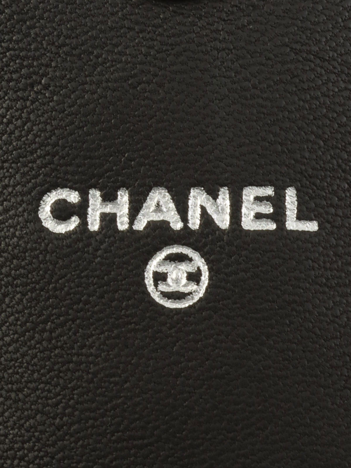 2010 CC Mark Stitch 链条钱包 黑色