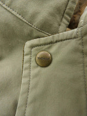Logo Button Jacket Khaki/Beige