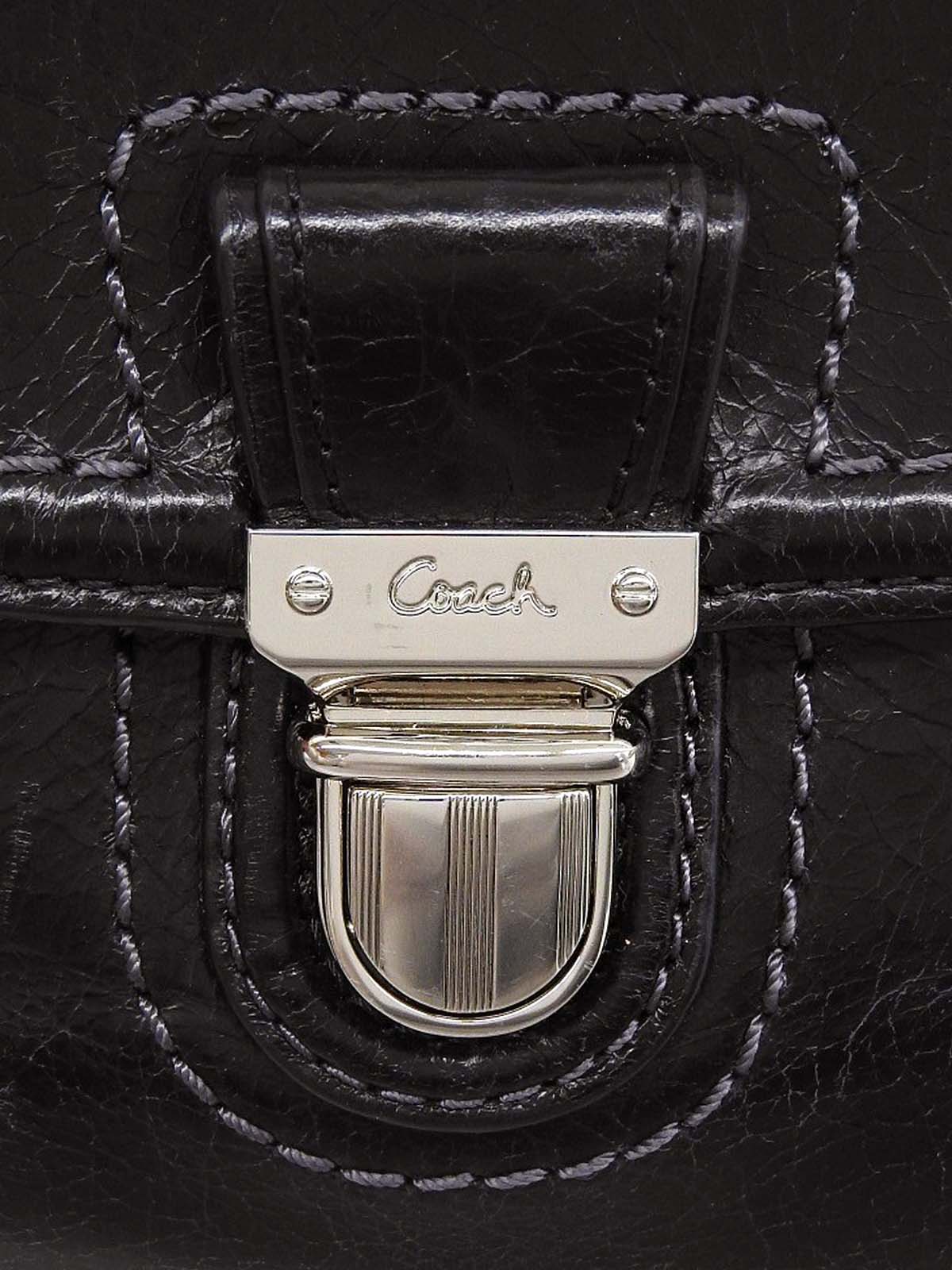 ロゴチャーム2wayバッグ ブラック