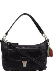 ロゴチャーム2wayバッグ ブラック