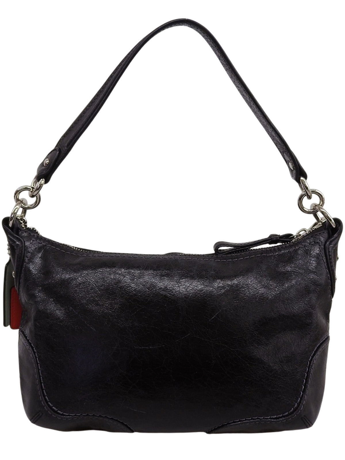 ロゴチャーム2wayバッグ ブラック