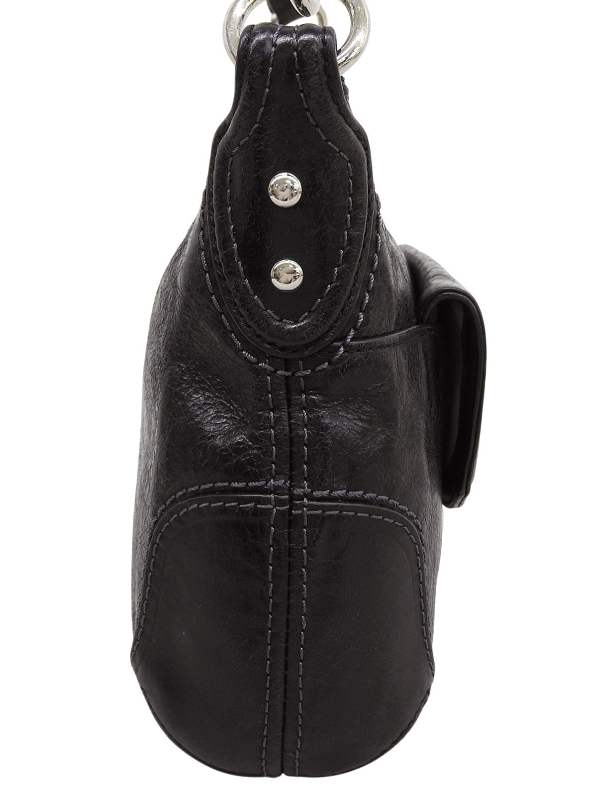 ロゴチャーム2wayバッグ ブラック