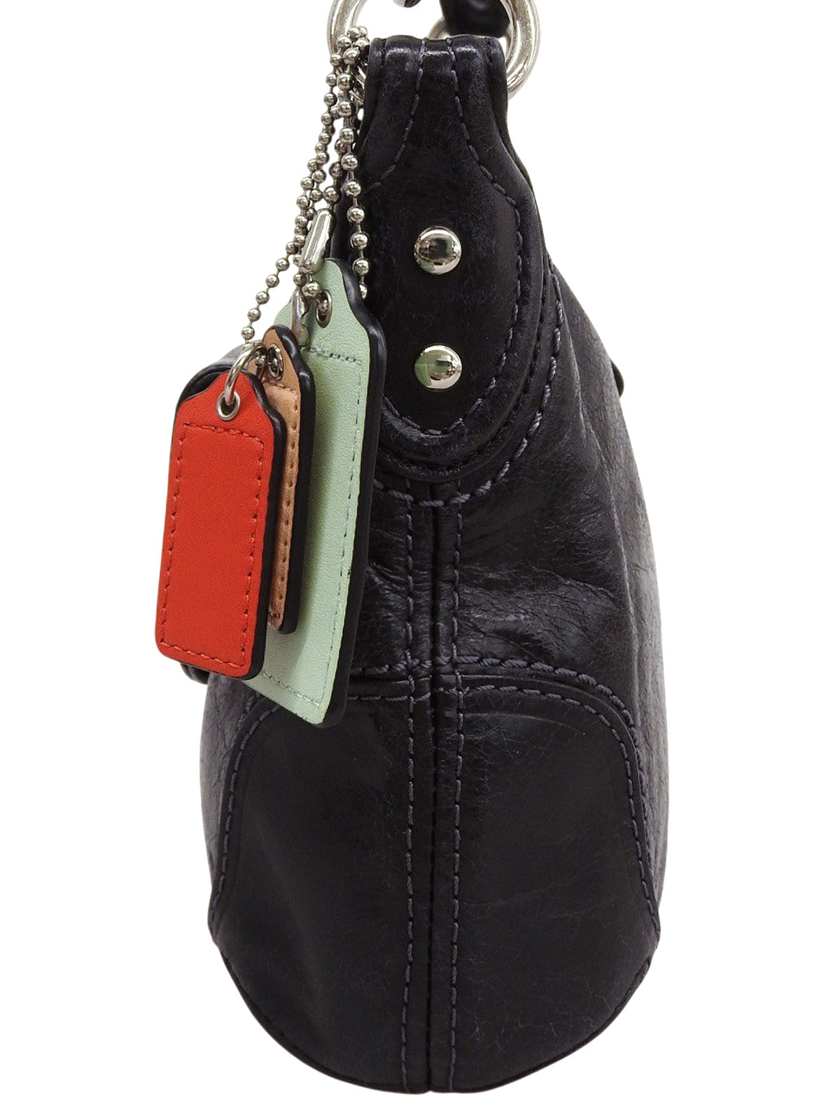 ロゴチャーム2wayバッグ ブラック