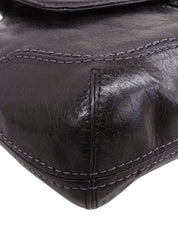 ロゴチャーム2wayバッグ ブラック