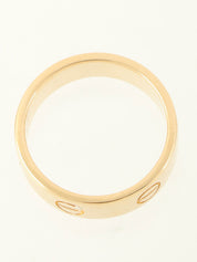 18Kラブリング イエローゴールド