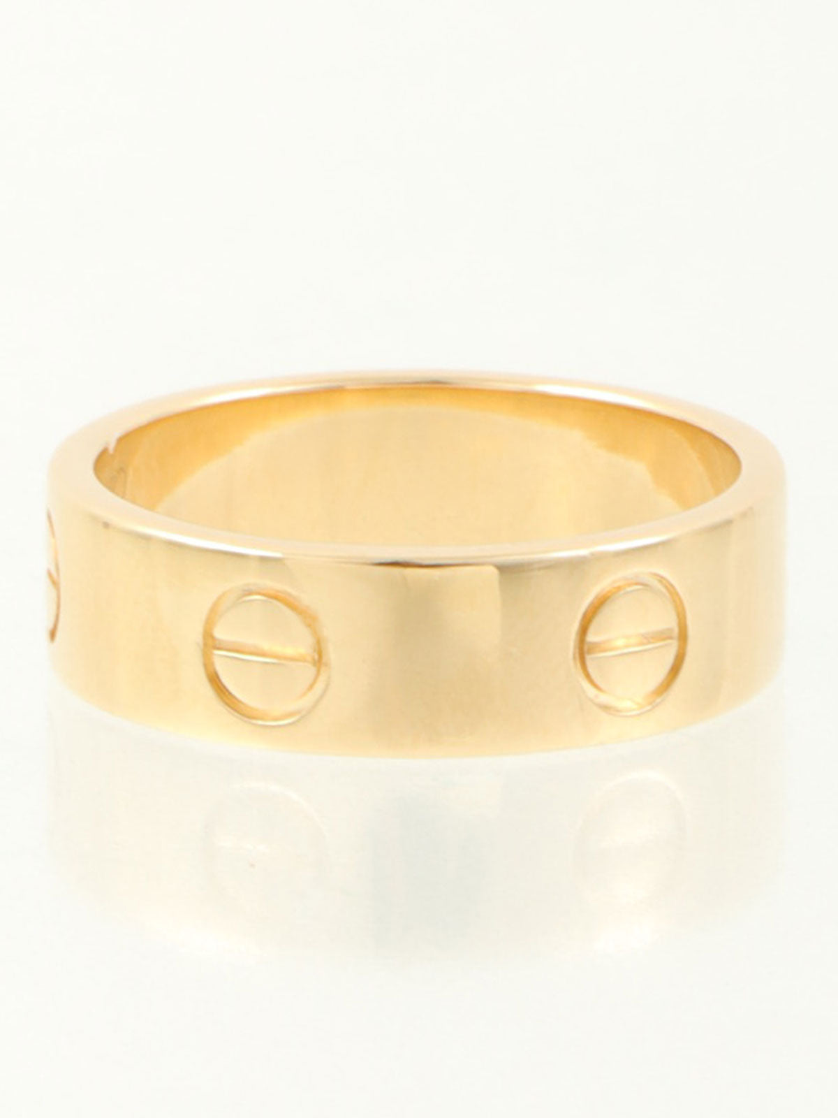 18Kラブリング イエローゴールド